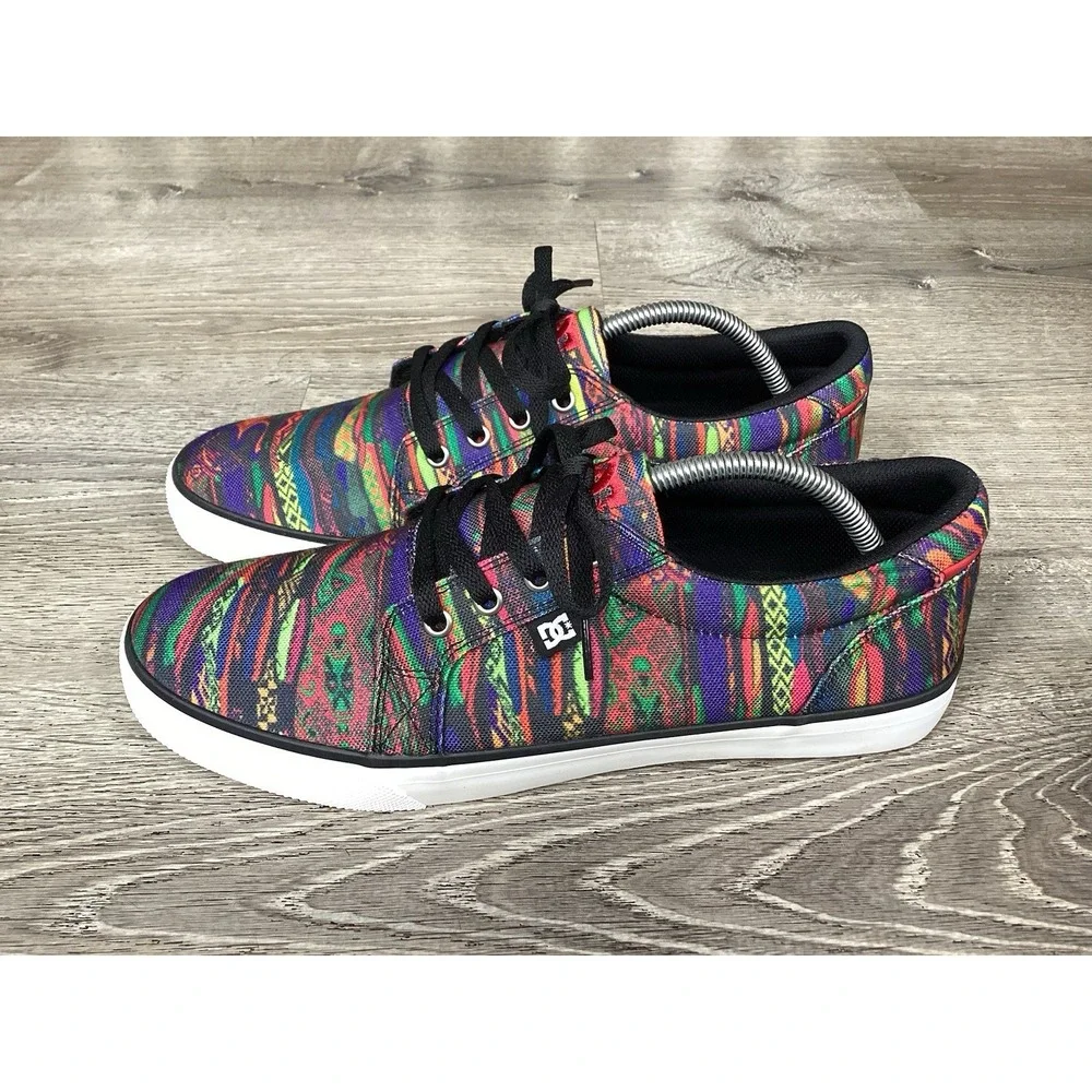 DC Council Mens Size 11 Sneakers Multi Color Skate Shoes ADYS300117